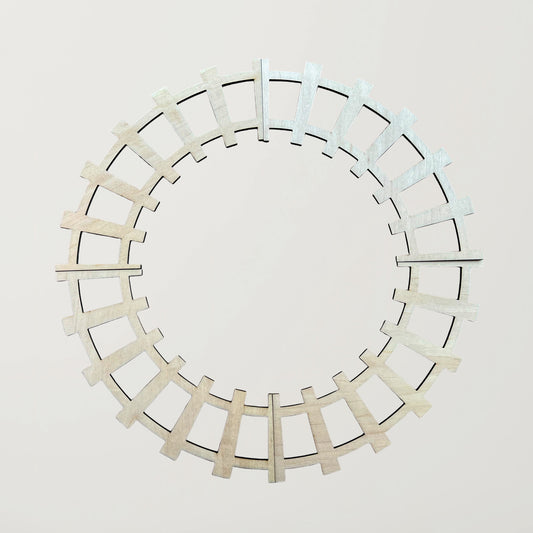 Personalized Wooden Train Birthday Cake Topper